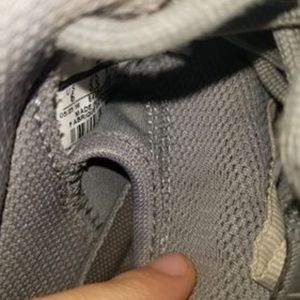 Womans grey nike shoes